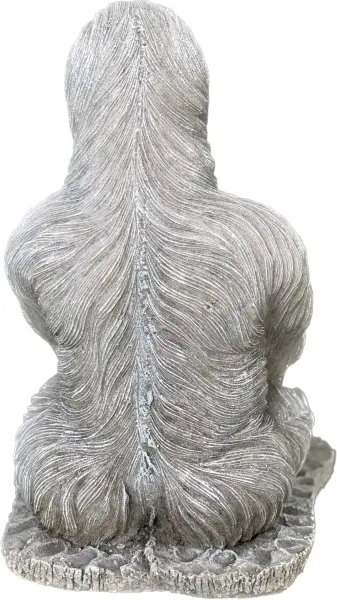 Artikelbild 6 des Artikels “Barney - Gorilla, sitzend, auf Sockel, 40 cm H | Steinguss “